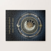 Cosmic Sun Moon & Stars Design Legpuzzel (Horizontaal)