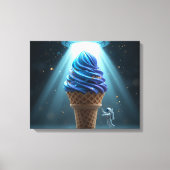 Cosmic Sundae Abduction Canvas Afdruk (Voorkant)