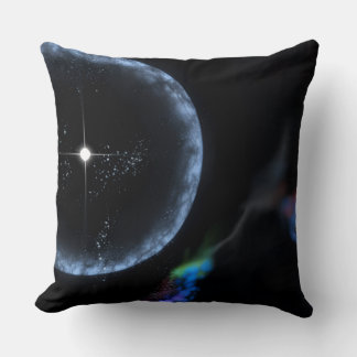 "Cosmic Supernova" Throw Pillow Kussen