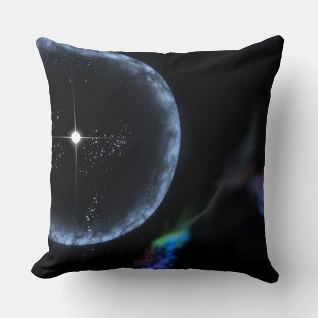 "Cosmic Supernova" Throw Pillow Kussen (Voorkant)