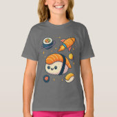 Cosmic Sushi Adventure T-shirt (Voorkant)