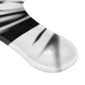 Cosmic Swirl: De zwart-wit marmeren elegantie Snijplank (Hoek)