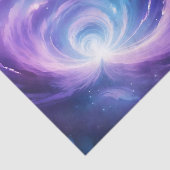Cosmic Swirl Dreamy Galaxy Tissuepapier (Detail)