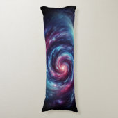 Cosmic Swirl - Galaxy Design Lichaamskussen (Voorkant Verticaal)
