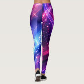 Cosmic Swirl – Galaxy Leggings (Achterkant)