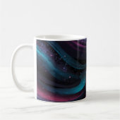 🌌 Cosmic Swirls: Galaxy-Inspired Abstract Design Koffiemok (Links)