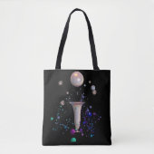 Cosmic Symphony Canvas tas (Voorkant)