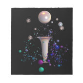 Cosmic Symphony Notitieblok (Voorkant)