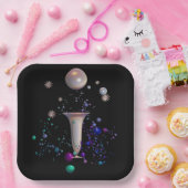 Cosmic Symphony Papieren Bordje (Feest)