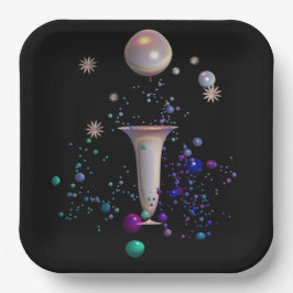 Cosmic Symphony Papieren Bordje