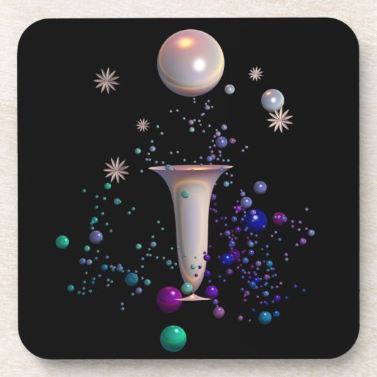 Cosmic Symphony Plastic Onderzetter (Voorkant)