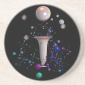 Cosmic Symphony Sandstone Onderzetter (Voorkant)