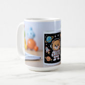 Cosmic Teddy Avontuur Koffiemok (Voorkant links)