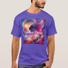 Cosmic Thing Unisex T-shirt, zacht en comfortabel T-shirt