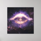 Cosmic Third Eye Awakening - Spiritual Awareness Canvas Afdruk (Voorkant)