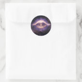Cosmic Third Eye Awakening - Spiritual Awareness Ronde Sticker (Tas)