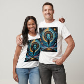 Cosmic Third Eye Spiritueel Awakening T-shirt (Unisex)