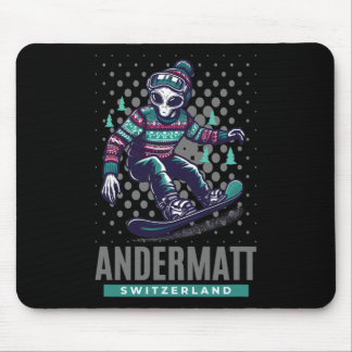 Cosmic Thrills - Buitenaards snowboarden in Anderm Muismat