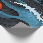 Cosmic Tides Cadeaupapier (Hoek)