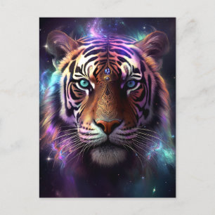 Cosmic Tiger Briefkaart
