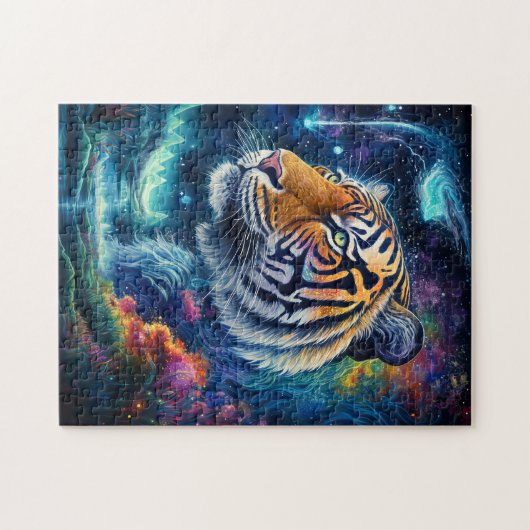 Cosmic Tiger Legpuzzel (Horizontaal)