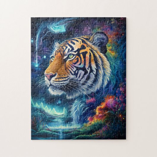 Cosmic Tiger Legpuzzel (Verticaal)