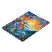 Cosmic Tiger Notitieboek (Linkerzijde)