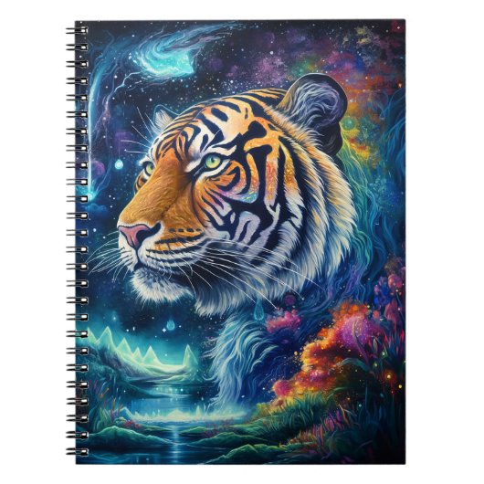 Cosmic Tiger Notitieboek (Voorkant)