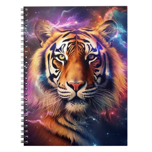 Cosmic Tiger Notitieboek (Voorkant)
