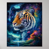 Cosmic Tiger Poster (Voorkant)