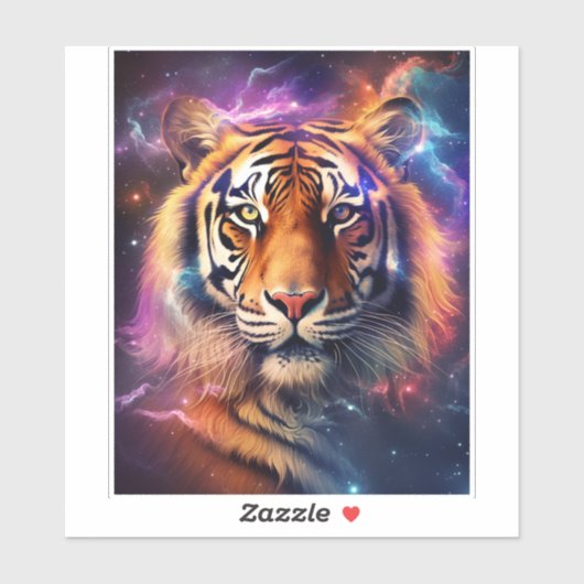 Cosmic Tiger Sticker (Vel)