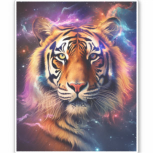 Cosmic Tiger Sticker