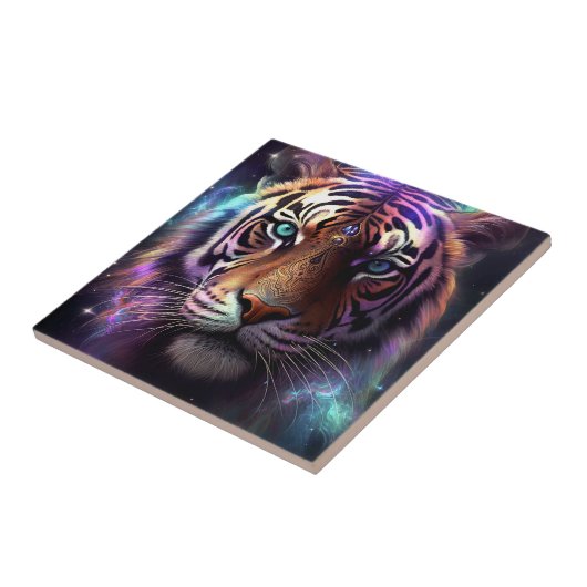 Cosmic Tiger Tegeltje (Zijkant)