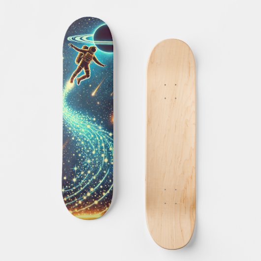 Cosmic Trail Skateboard (Voorkant)