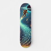 Cosmic Trail Skateboard (Voorkant)