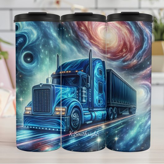 Cosmic Truck Galaxy Journey Thermosbeker