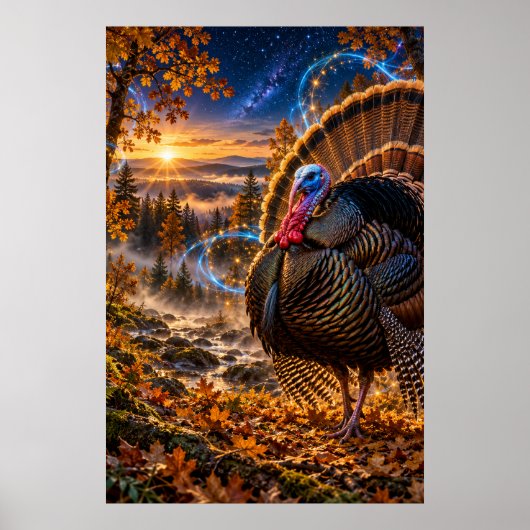 Cosmic Turkey Jager Poster (Voorkant)