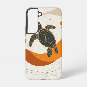 Cosmic Turtle Path Telefoonhoes Samsung Galaxy Hoesje