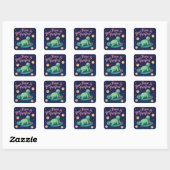 Cosmic Turtle Sticker | Langzaam leven en mindfuln (Vel)
