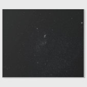 Cosmic uitzicht cadeaupapier (Vlak)