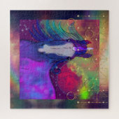 Cosmic Unicorn 5 Legpuzzel (Horizontaal)