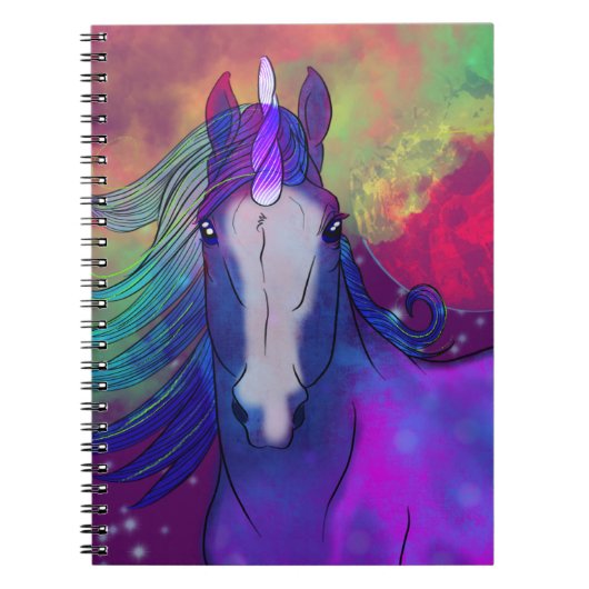 Cosmic Unicorn 5 Notitieboek (Voorkant)