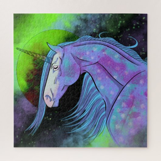 Cosmic Unicorn 6 Legpuzzel (Verticaal)