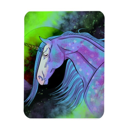 Cosmic Unicorn 6 Magneet (Verticaal)