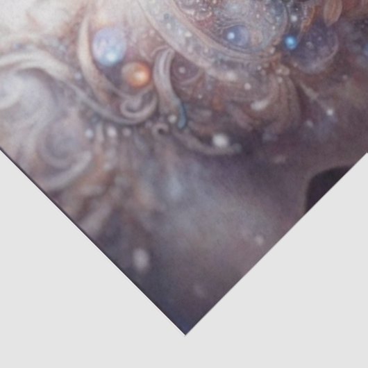 Cosmic Unicorn Dreamscape Decoupage Tissuepapier (Detail)