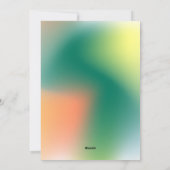 Cosmic Unicorn Kinder Classroom Valentijnsdag Star Feestdagenkaart (Achterkant)