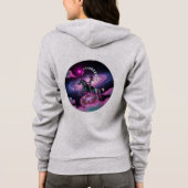 Cosmic Unicorn Vegas Dream Hoodie 🦄🌌 (Achterkant)