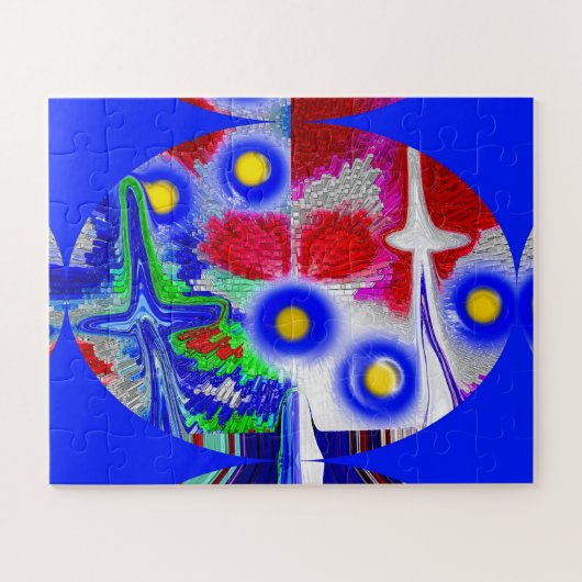 Cosmic union of stars art legpuzzel (Horizontaal)