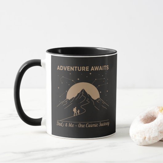 Cosmic Vader & Mij Avontuur Mok (Met donut)