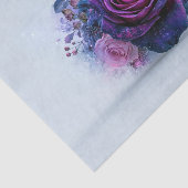 Cosmic Violet Roos Decoupage Tissuepapier (Detail)